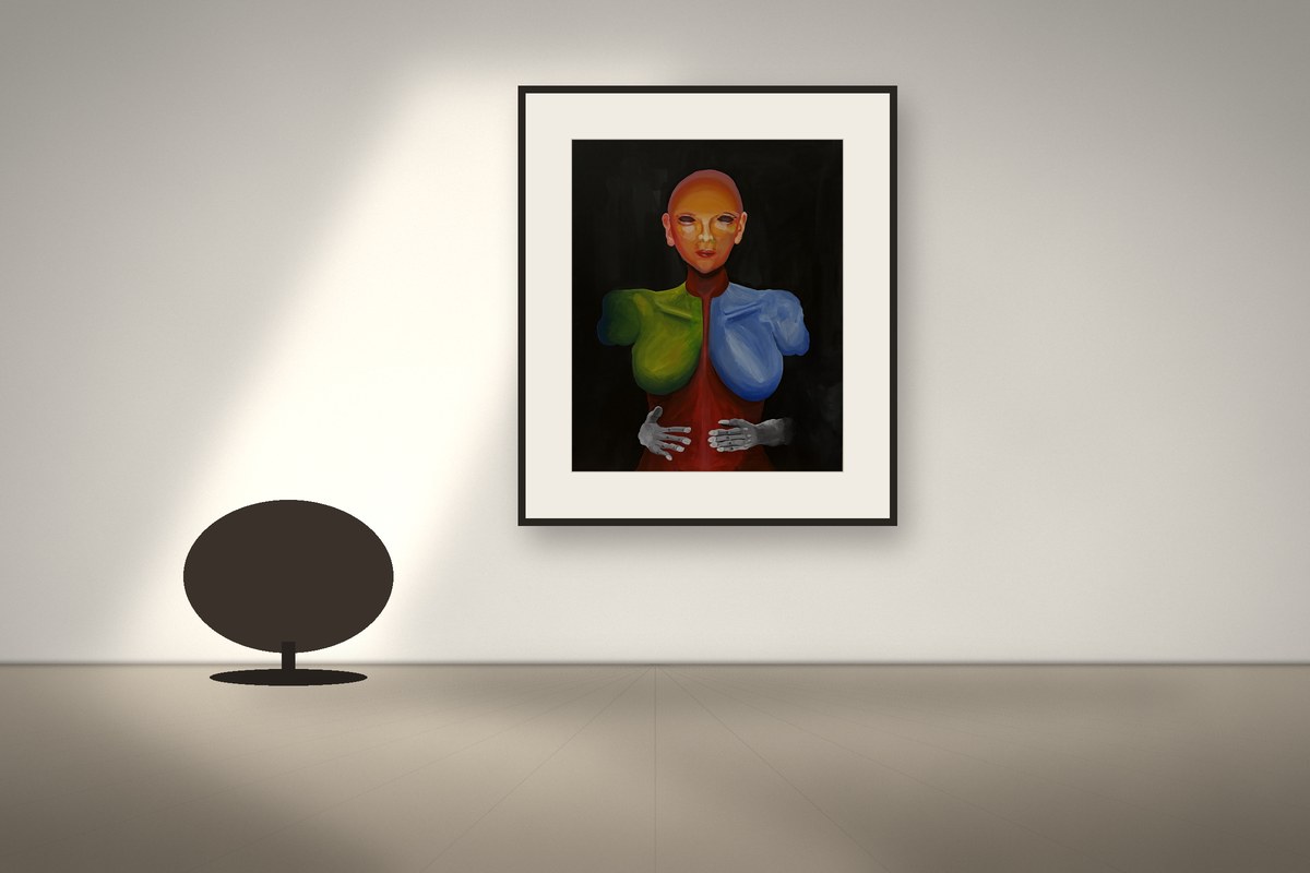 The Lover, installed in a second room